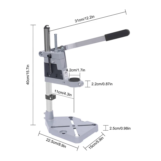 Floor Drill Press Stand Table Drill Workbench Repair Tool Clamp for Drilling NEW