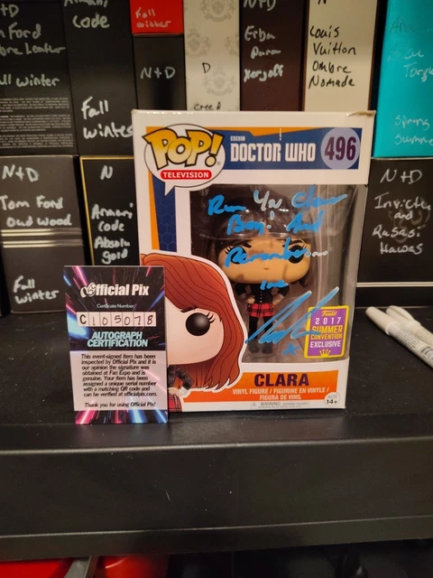 Funko Pop! Doctor Who Clara 496 - Édition Summer Convention 2017 - Vinyle Neuf Scellé