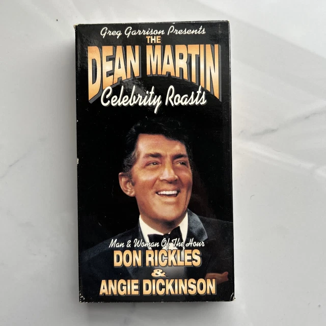 THE DEAN MARTIN Celebrity Roasts VHS Don Rickles & Angie Dickinson £9.