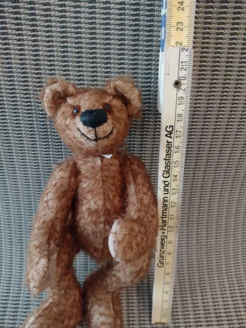 Künstlerteddy Teddy Bär 20 cm. Neu!