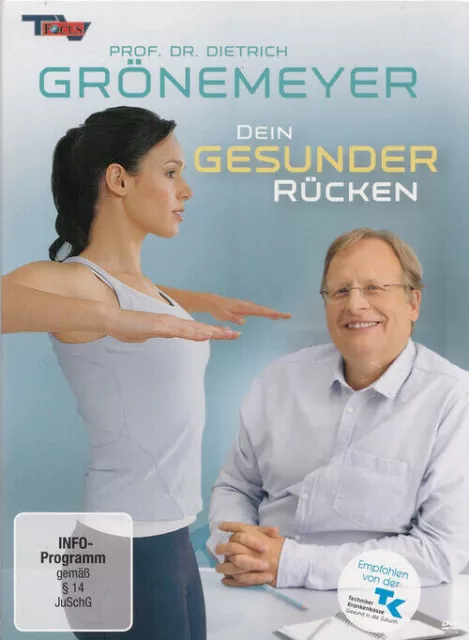 Dein Gesunder Rücken Prof Dr. Grönemeyer OVP DVD TV Fokus