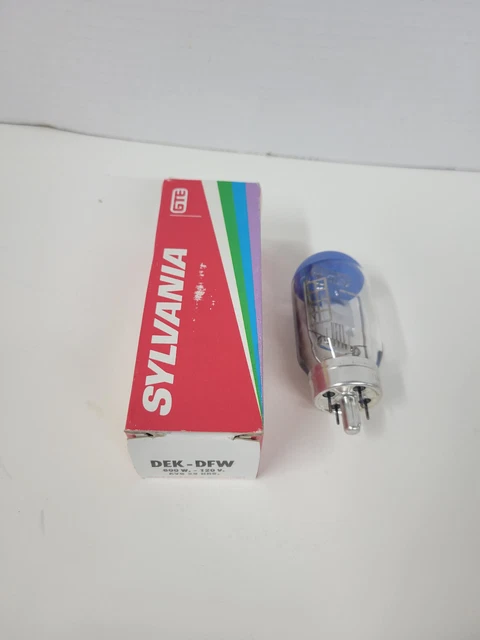 2x - Bombilla de Proyección Proyector SYLVANIA DEK-DFW, 120V 500W, AVG. 25 HRS