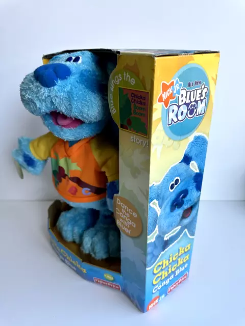 Chicka Chicka Conga Blue Dancing Singing Fisher Price Plush Toy Blue's Clues 2