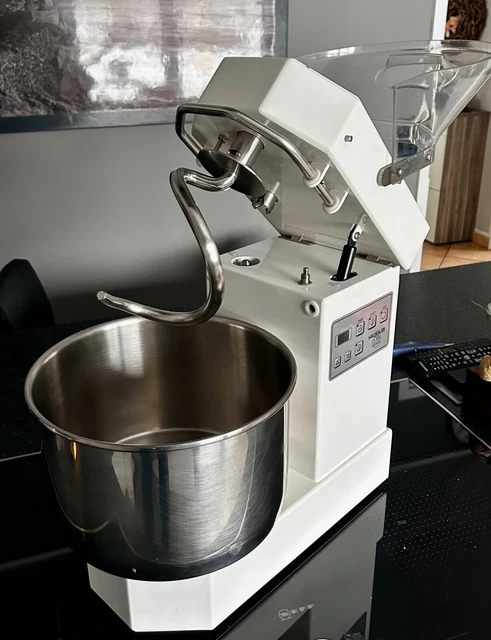 teigknetmaschine,Häuser Alpha, Küchenmaschiene, Weiss, Rührschüssel 8 Liter