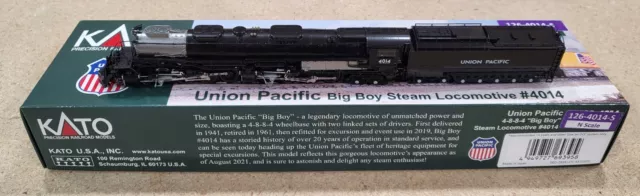 N SCALE KATO UNION PACIFIC BIG BOY #4014 w/ DCC SOUND