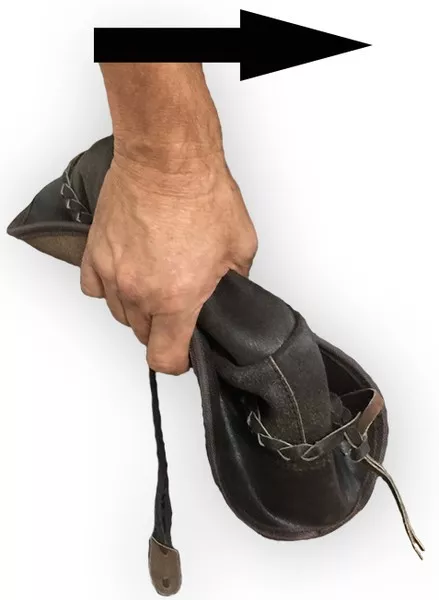 Chapeau de Cowboy Australien Trapper Cuir Pays Braun