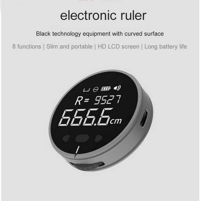 LCD Display Electronic Tape Measure Set High Precision Length Measuring Tool Kit
