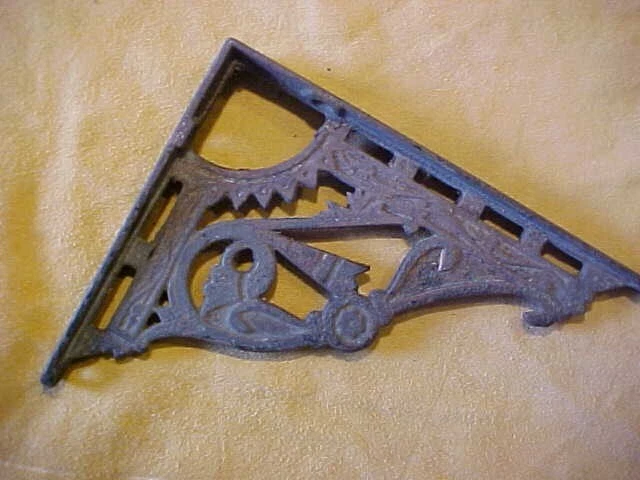 Antique Victorian Eastlake Cast Iron Wall Shelf Bracket
