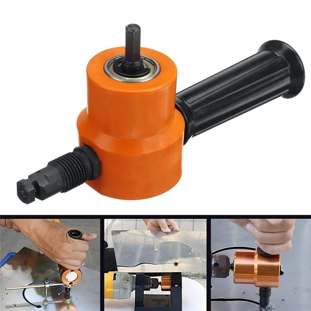 Taglierina ingranaggi metallo lamiera arancione trapano utensili elettrici inserto prestazioni