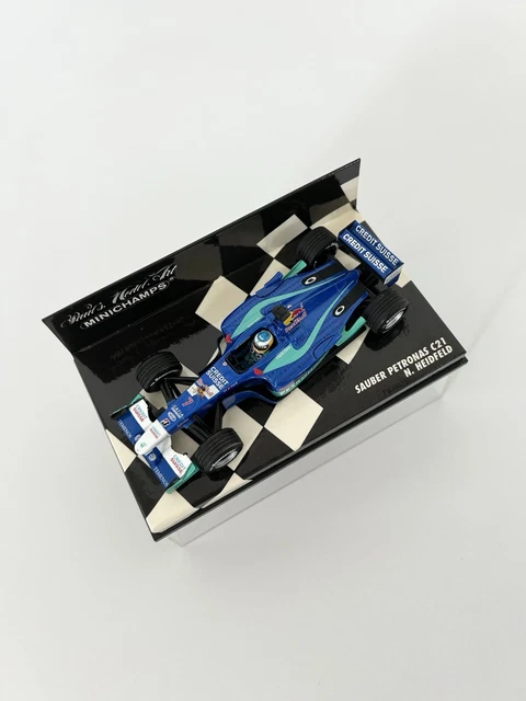 Miniature F1 Minichamps 1/43 Sauber C29 - Pedro De La Rosa 2010 - État Neuf