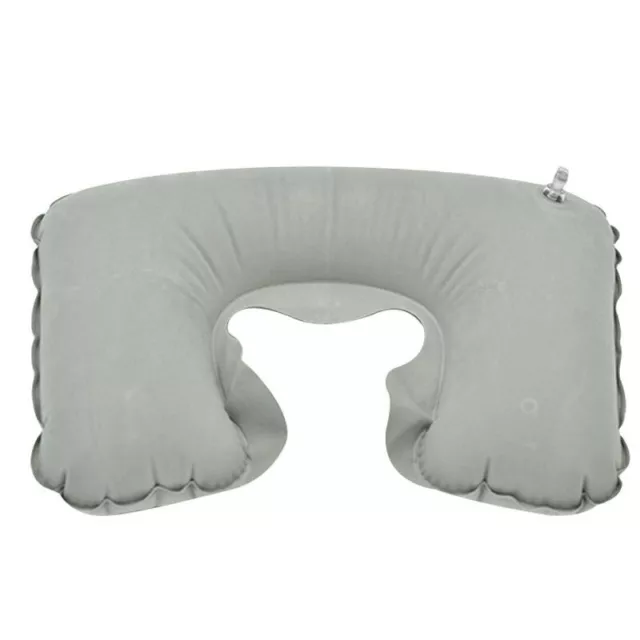 Portable Headrest Soft Air Cushion U Shaped Travel Pillow Neck Pillow Inflatable