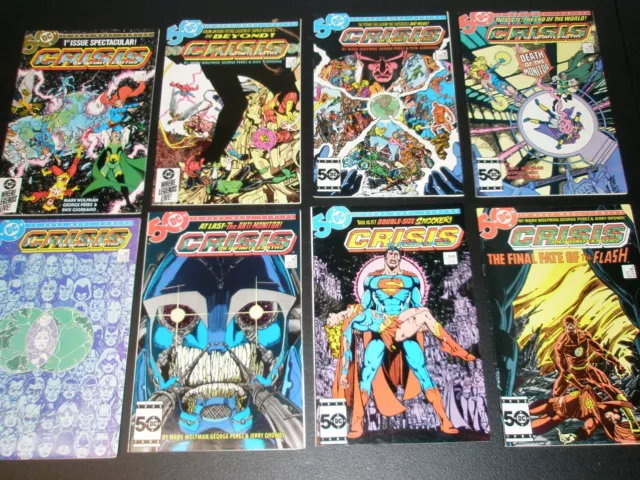 Crisis on the Infinite Earths 1985 1 2 3 4 5 6 7 8 9 10 11 12 complete series +