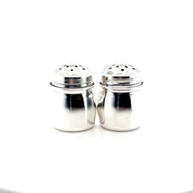 Mini Sterling Silver Salt & Pepper Shakers
