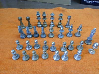 Scacchi Dea Nigri Handcarved Cavallo Regina Alfiere Torre Pedone Re Scacchiera 