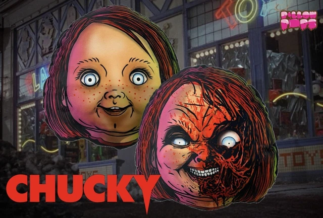 Plush Throw Cushion Decor Child’s Play Chucky Pillow Good Guys Horror