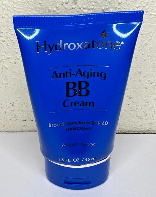 NEW SEALED HYDROXATONE Anti Aging BB Cream 1.5 FL OZ SPF 40 HTF