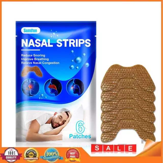 Nasal Strips Anti Snoring Good Sleeping PatchUnclog Nose for Unobstructed Breath