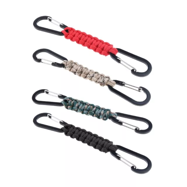 Hand-woven Wrist Lanyard Strap Hand Grip Weave Cord Bracelet Keychain Decors