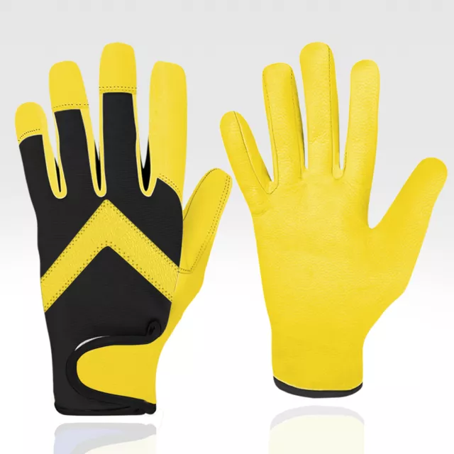 Work Safety Gloves Heavy duty Hand Protection Mechanic HGV Lorry Drivers Builder