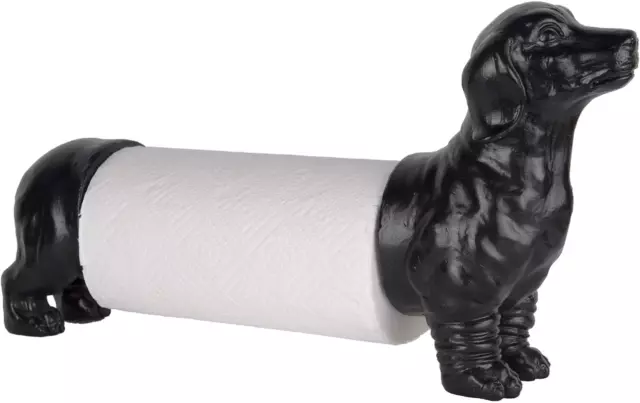 Dachshund Dog Paper Towel Holder for Kitchen, Freestanding Countertop Kitchen Pa