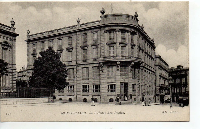 Thème LA POSTE - Bureau de Poste - CPA 34 - MONTPELLIER -  la poste 5