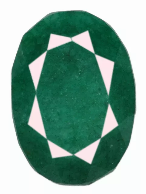 100% Natural Certified Green Emerald Excellent Oval Shape 94.20CT Loose Gemstone