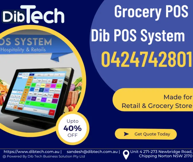 Dib POS For Retail and Hospitality