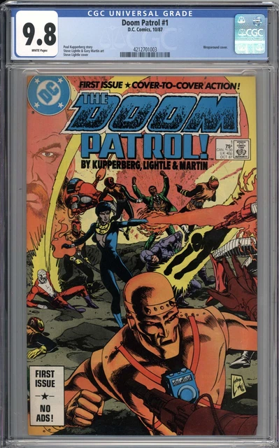 Doom Patrol #1 CGC 9.8 NM/MT WHITE PAGES