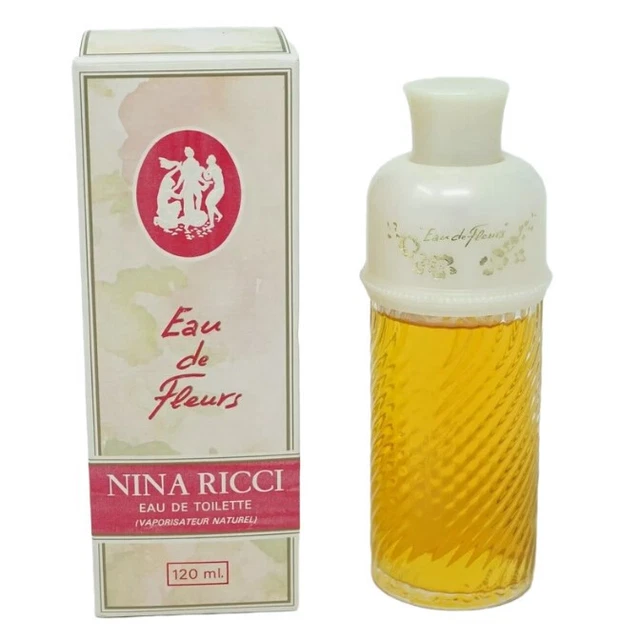 Nina Ricci Eau De Fleurs Eau de Toilette Spray 120 ML / 4 OZ Vintage Rare