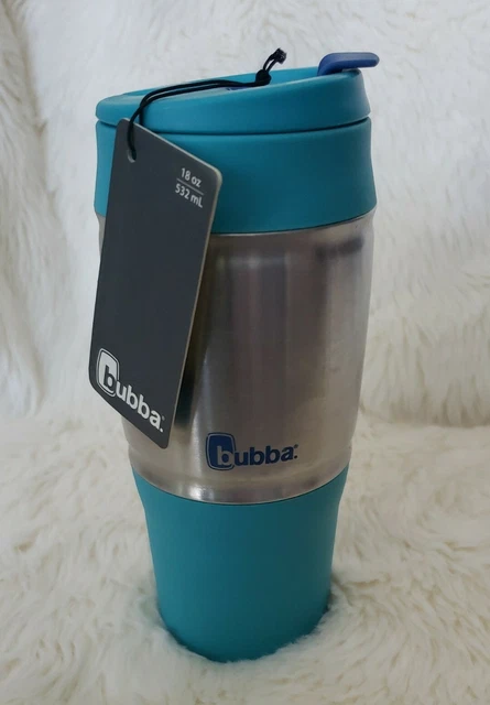 Bubba 18oz Stainless Steel  Tumbler Travel Mug No handle Turquoise NOS