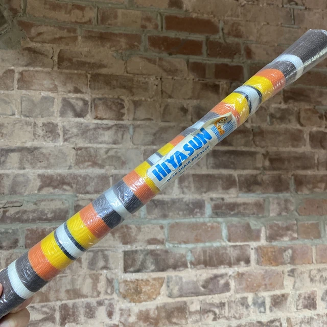 HIYASUN VINTAGE GARDEN Deck Chair Cover Replacement Fabric Orange