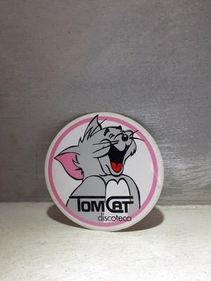 ADESIVO STICKER VINTAGE kleber CAT EYE CYCLE SPORTS CM 9,5 X 24 