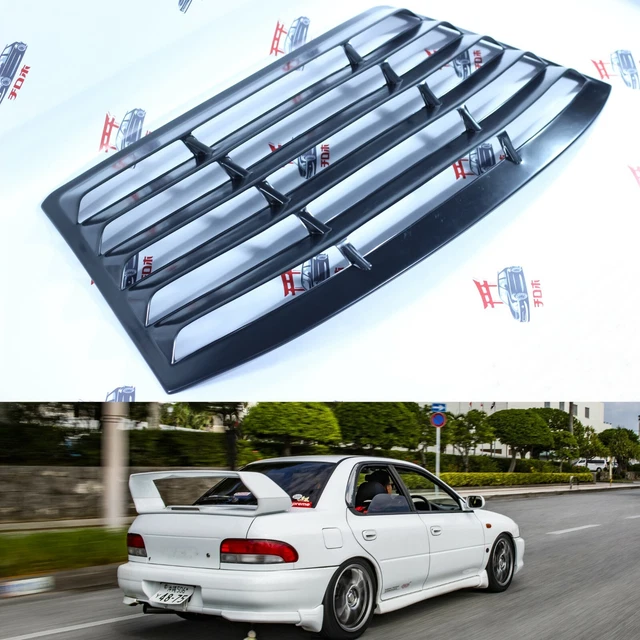 SUBARU IMPREZA GC8 STI Rear Window Louver Spoiler Sun Shade Cover