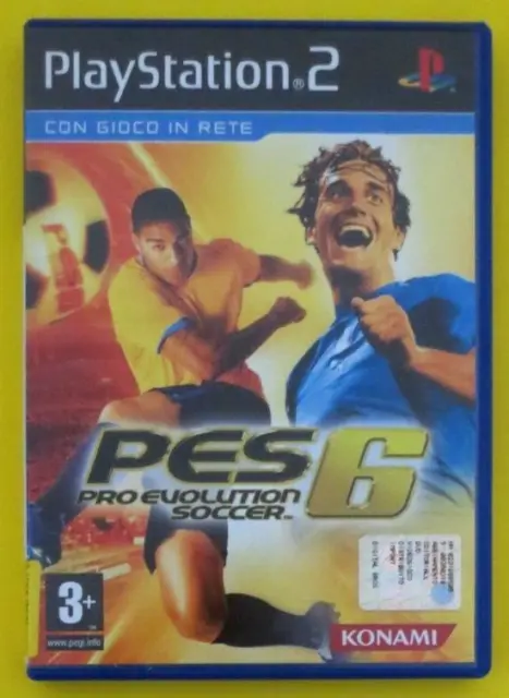 PRO EVOLUTION SOCCER 6 PES -Gioco Videogioco Playstation 2 PS2 ITA COMPLETO[g06]