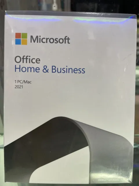 Microsoft Office Home and Business 2021 For 1 PC Key Card T5D-03518 - Retail Box