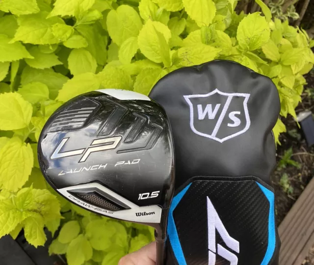 Wilson Launch Pad Draw Bias Right Handed Graphite Shafted 10.5 Degree Driver.