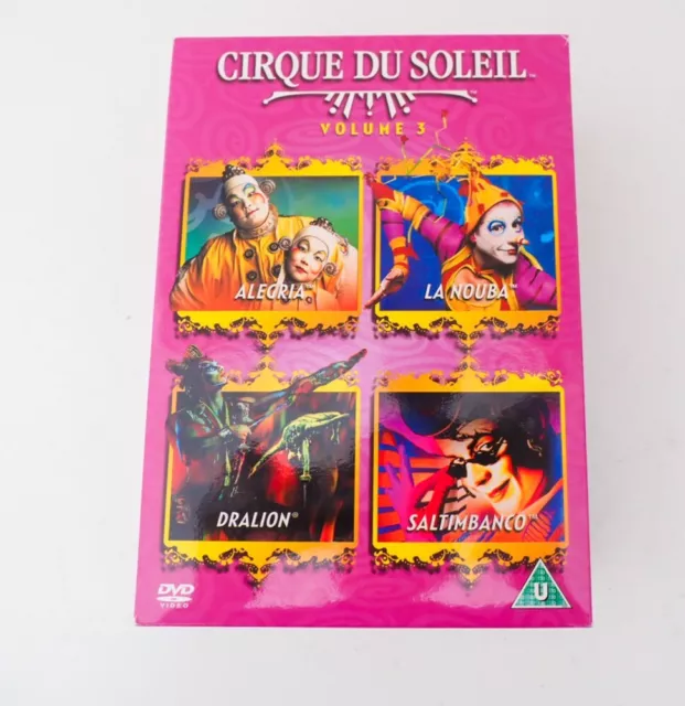 Cirque Du Soleil: Vol. 3 Allegria /La Nouba / Dralion / Saltim DVD