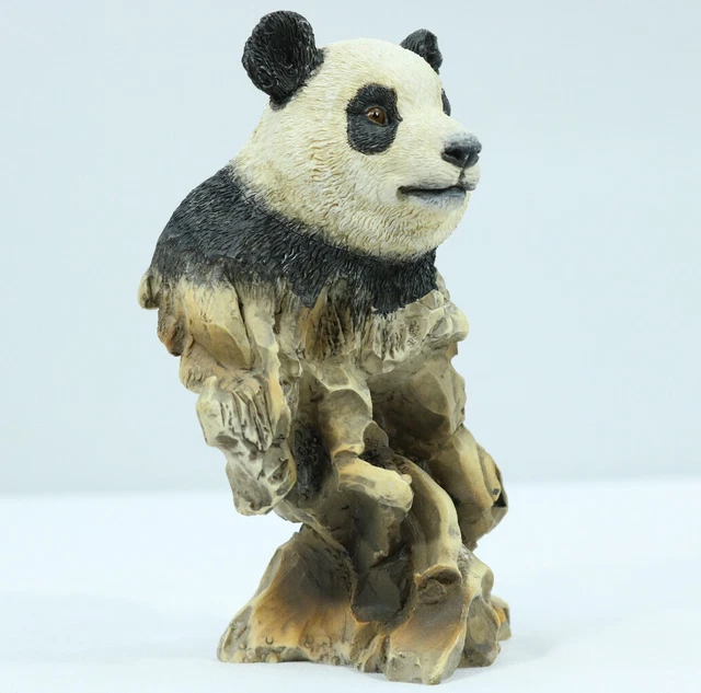 LEONARDO Panda Head Bust Resin 15cm high