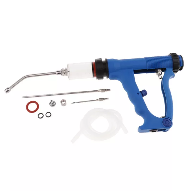 Veterinary Automatic Continuous Injection Syringe Livestock Drench Gun 20mlA