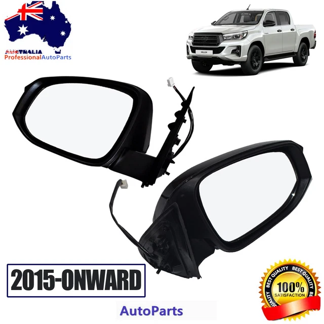 Pair Of Electric Side Mirrors For Ford Fairlane NF/NL & LTD DF/DL (1995-1998) - Left & Right Set 4 thumbnail image