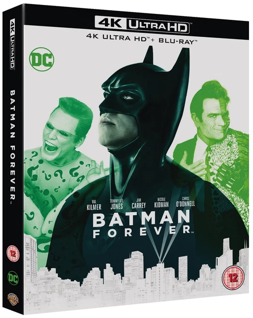 BATMAN FOREVER (4K UHD Blu-ray) Chris O'Donnell Debi Mazar Drew
