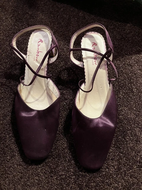 Scarpe viola Rainbow Club taglia UK 5,5