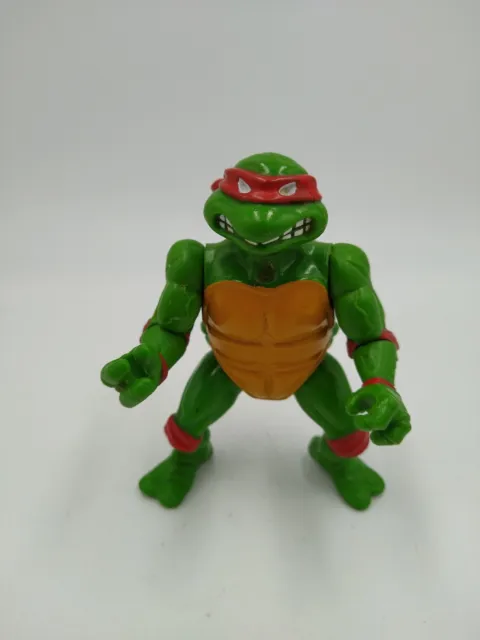 VTG 1988 Teenage Mutant Ninja Turtles Playmates TMNT Raphael Action Figure 4”