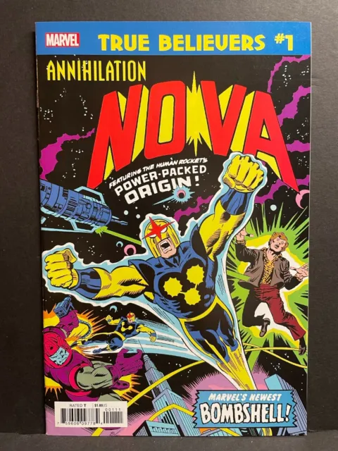 True Believers:Annihilation - Nova #1  2020 NM Nova #1 (1976) High Grade Marvel