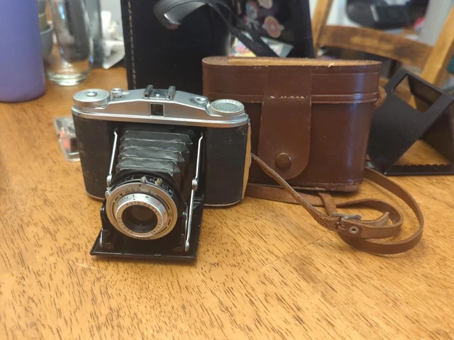 AGFA ISOLETTE I 120 Roll Film Folding Camera Untested