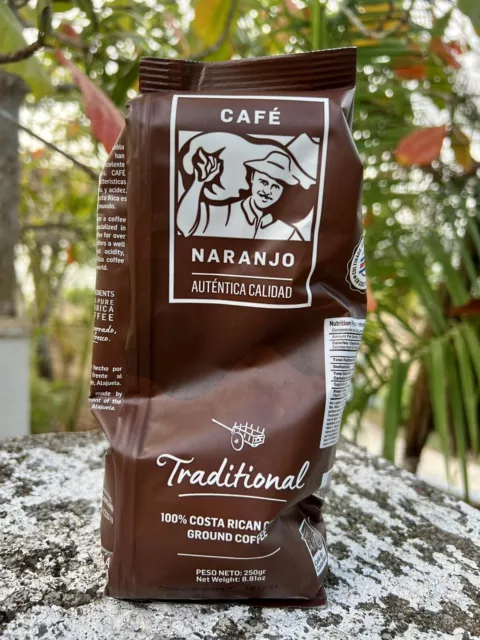 Café Naranjo Costa Rican Coffee 8.8 Oz GROUND - Better Than Britt - Free Ship