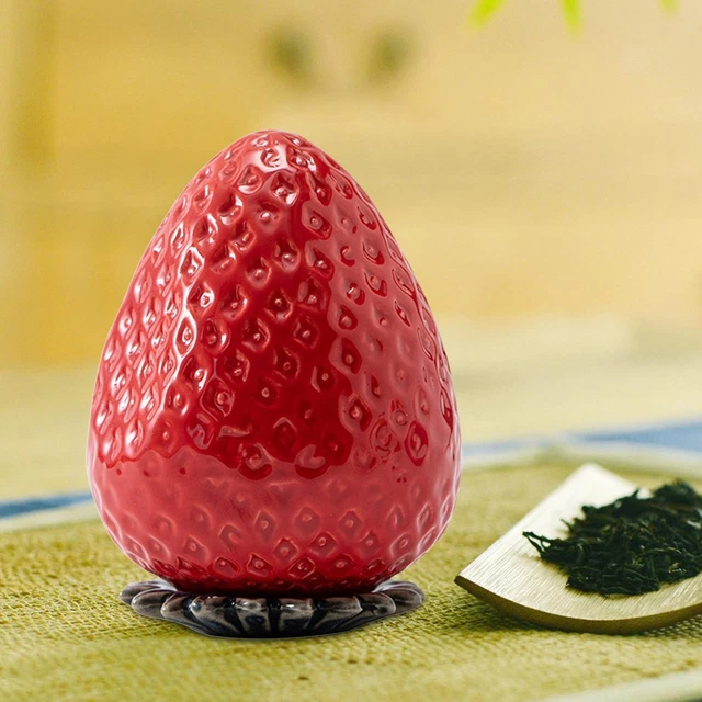 1 Pc Boîte À Thé En Céramique Sucrier En Céramique Conteneur De