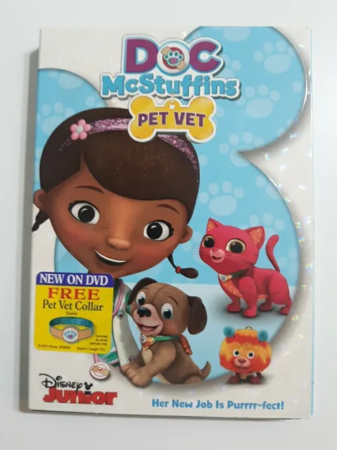 💥BRAND NEW💥Doc McStuffins: Doc Pet Vet (DVD) DisneyJunior Factory SEALED‼Gift‼