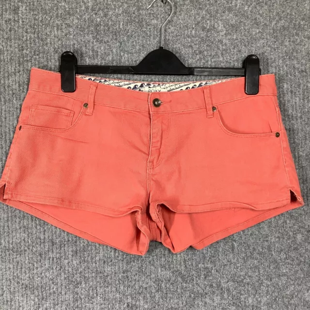 Roxy Womens Peach Hotpant Shorts Size 12/14 36" Waist