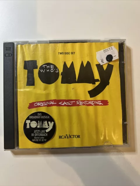 The Who - Who's Tommy (Original Cast Recording) / Music By – Pete Townshend 2CD